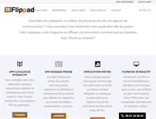Tablet Screenshot of flippad.com